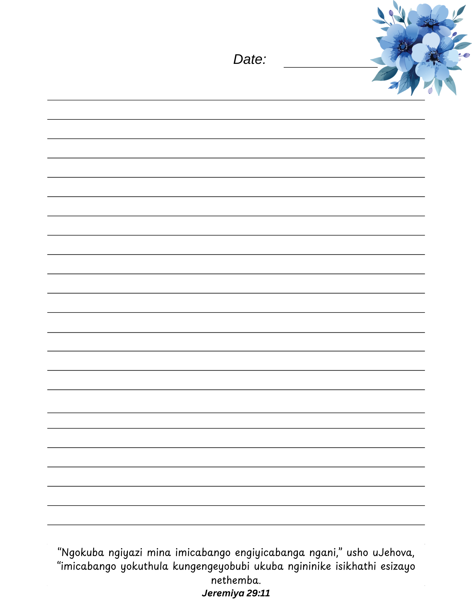 Zulu Journal