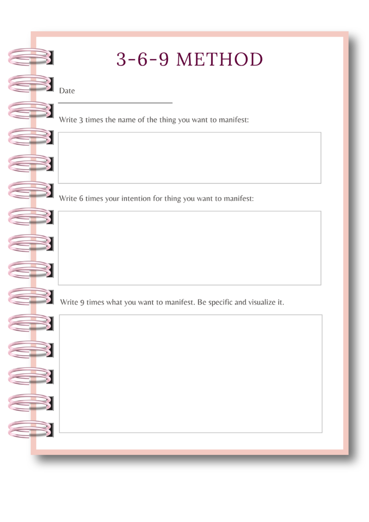 Manifestation Planner