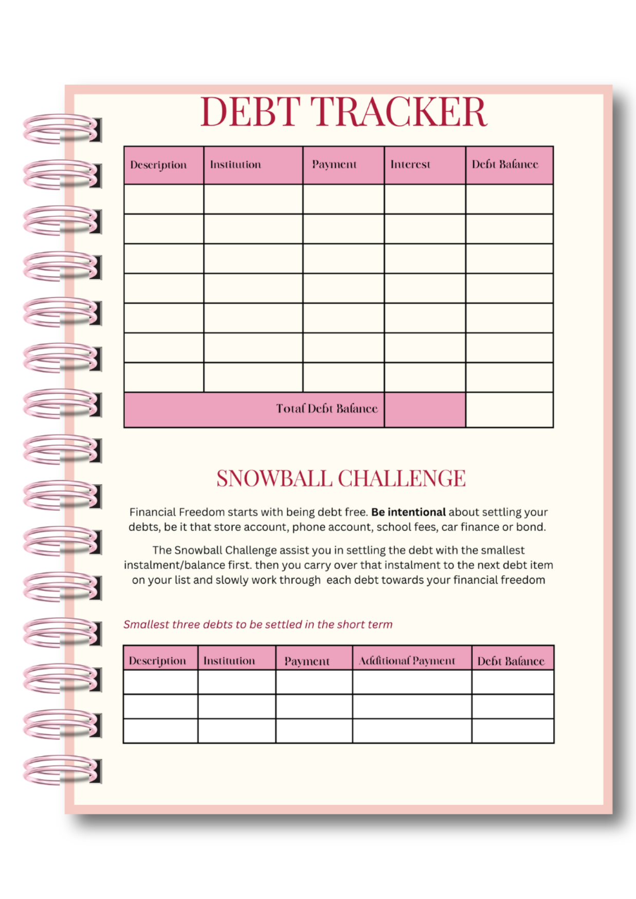 Level Up Your Finances: The Financial Freedom Journal