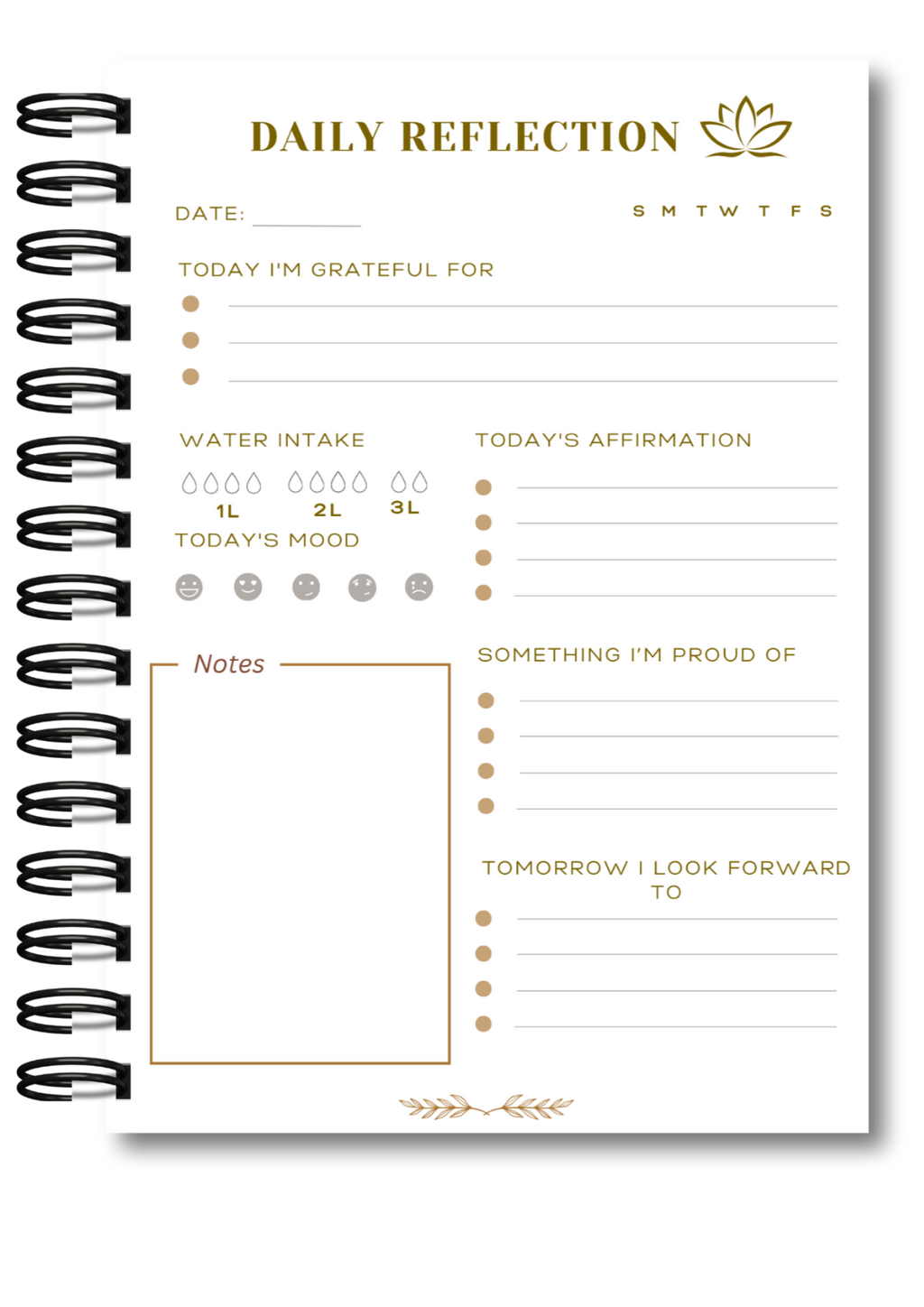 Bloom & Balance: Self-Care and Gratitude Journal