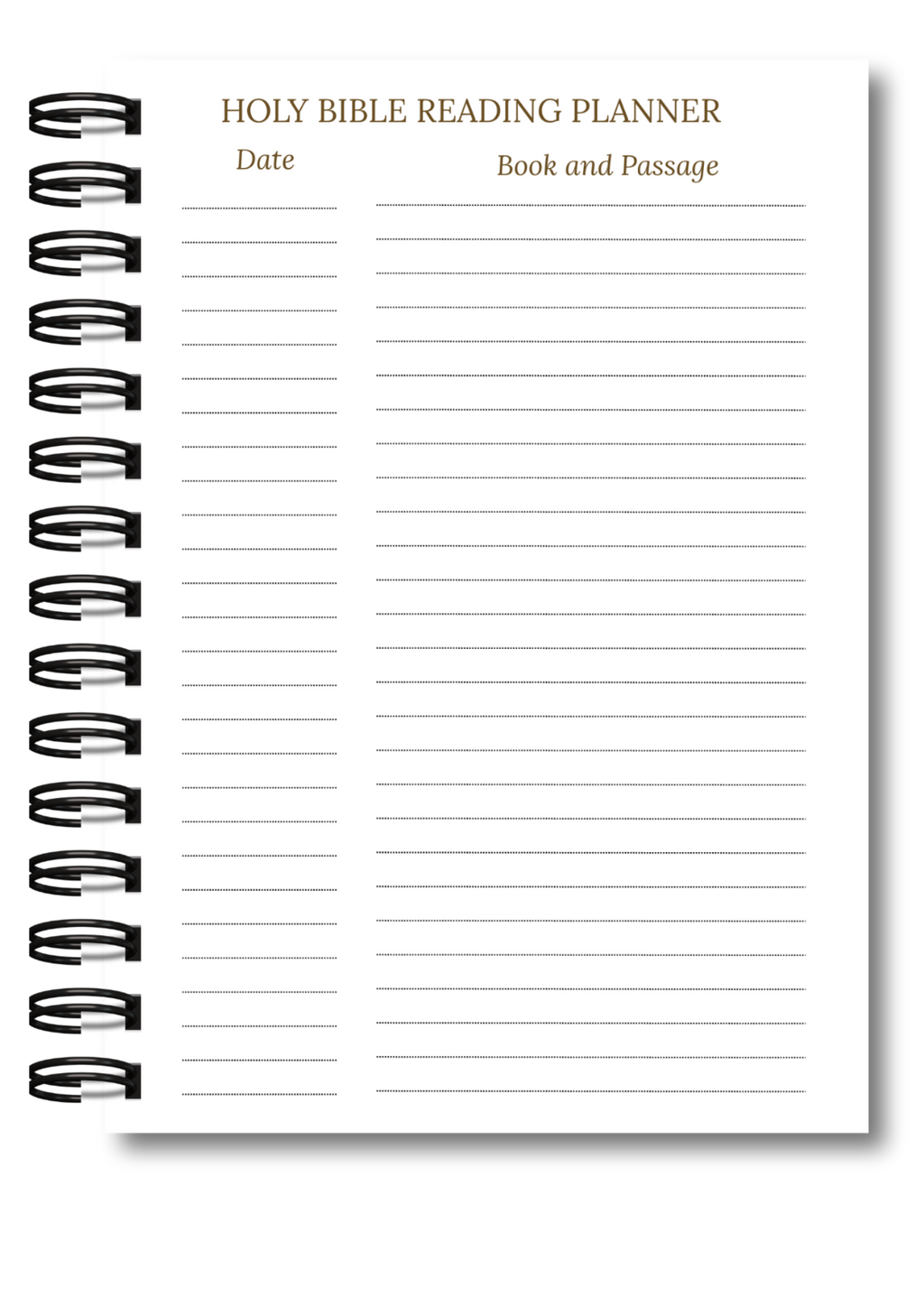 Bible Study Journal
