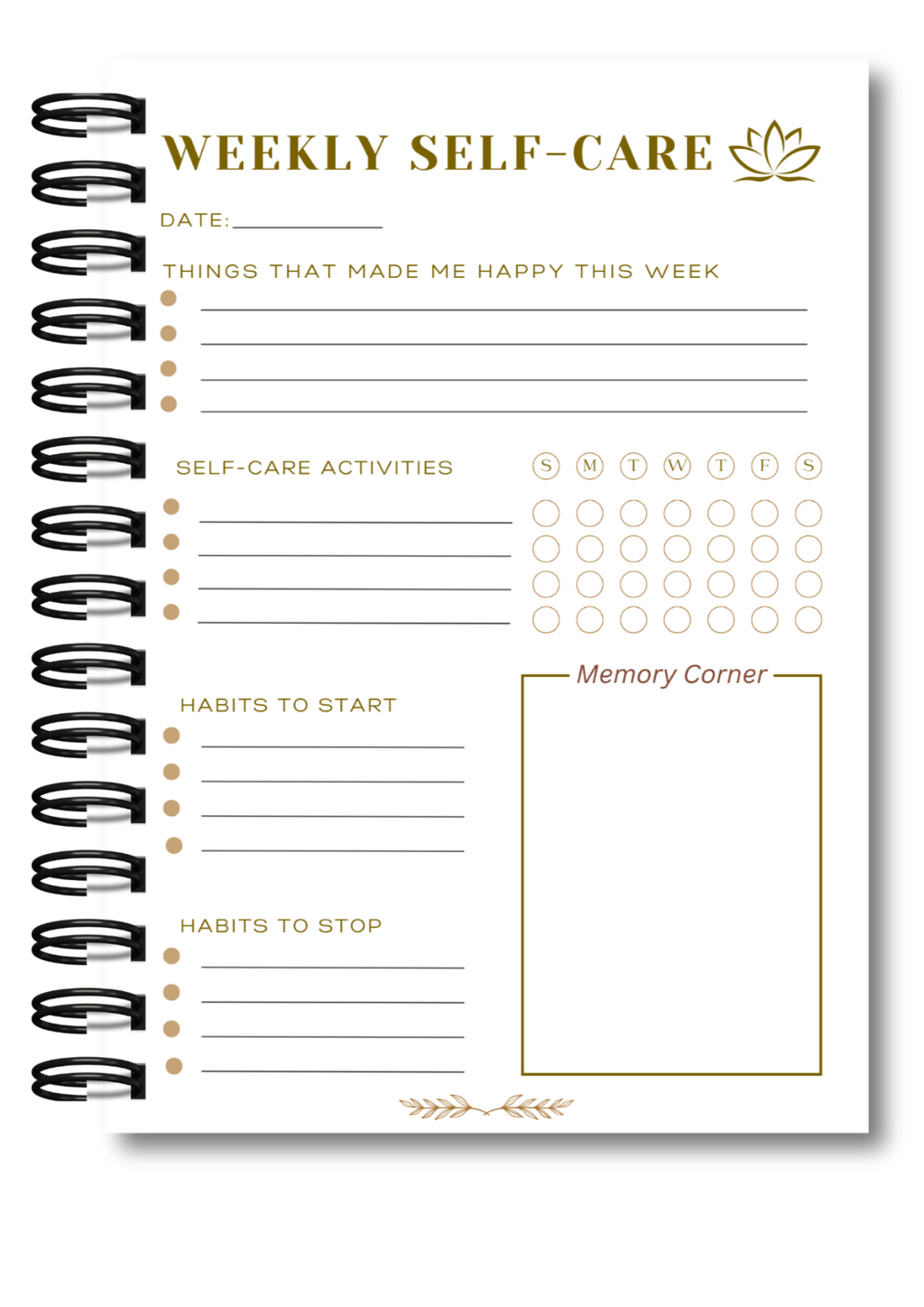 Bloom & Balance: Self-Care and Gratitude Journal