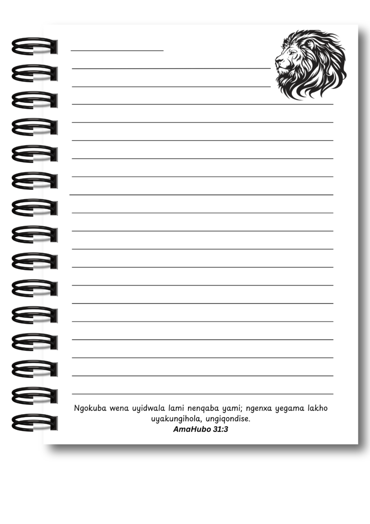Isaya 41:10 Zulu Journal