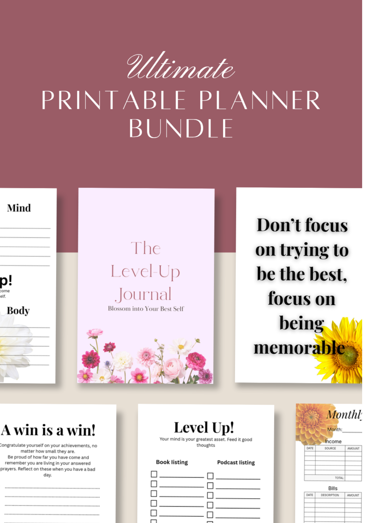 Level Up Journal